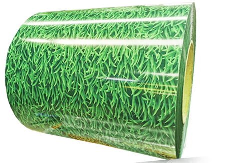 油墨小草彩鋼卷